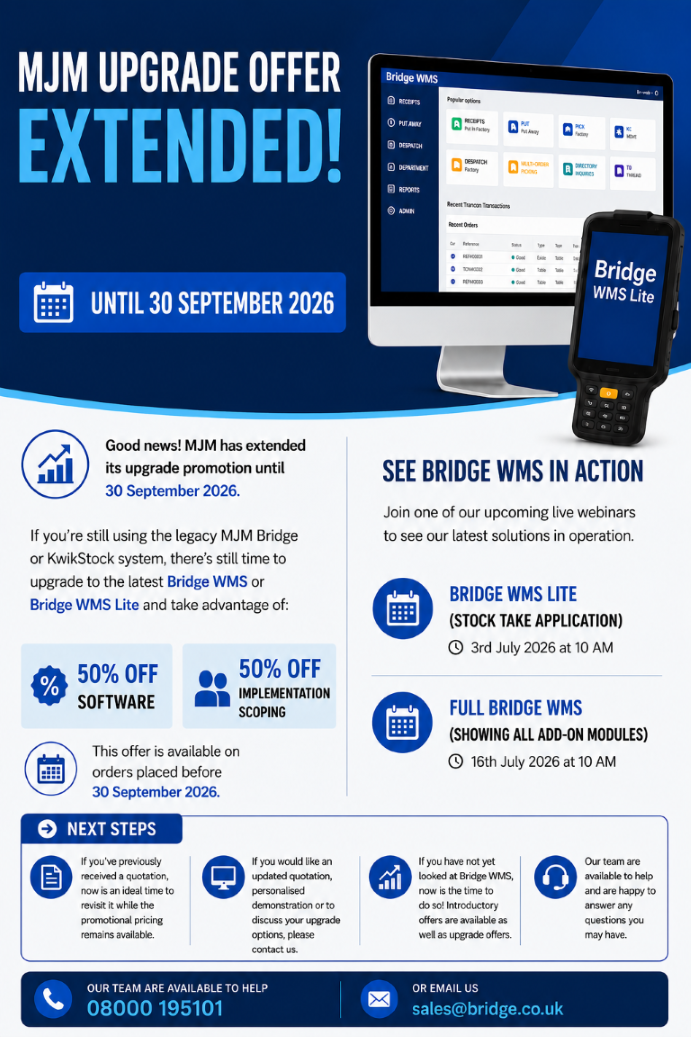 MJM extended offer