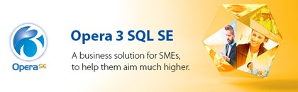 Opera 3 SQL SE banner